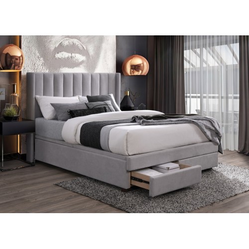 Sienna Upholstered Lift Drawer Bed - Queen